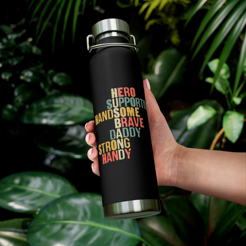 Husband Word Art | Copper Vacuum Insulated Bottle