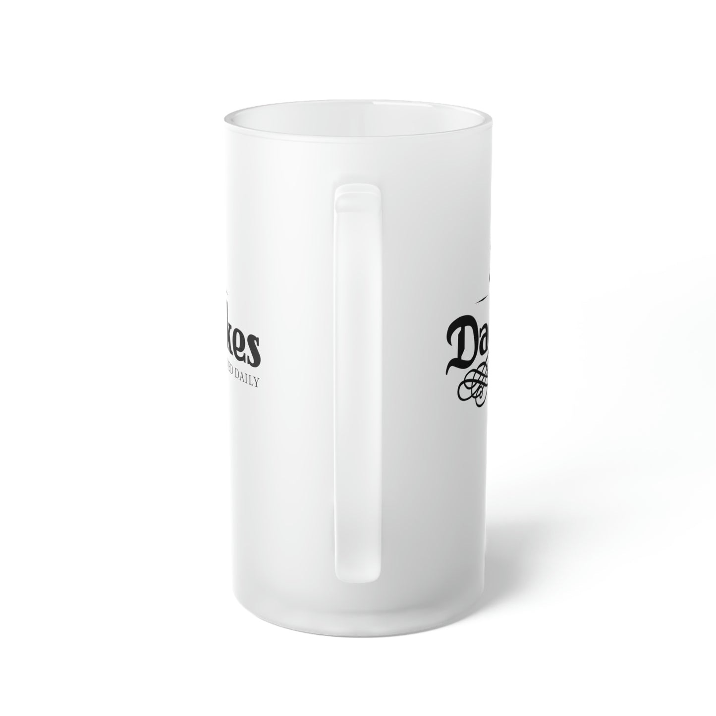 Dad Jokes | Frosted Glass Beer Mug