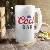 Cool Dad | Frosted Glass Beer Mug