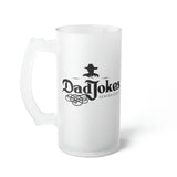 Dad Jokes | Frosted Glass Beer Mug