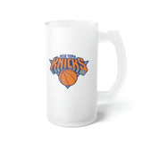 New York Knicks | Frosted Glass Beer Mug