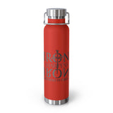 Iron Sharpens Iron  Brothers In Christ | Copper Vacuum Insulated Bottle