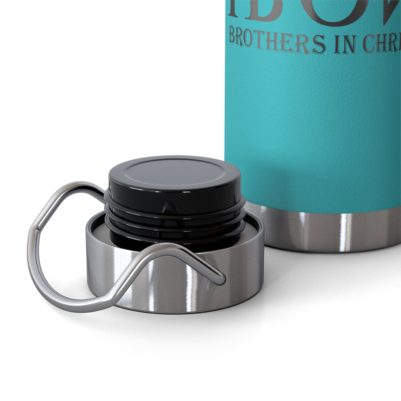 Iron Sharpens Iron  Brothers In Christ | Copper Vacuum Insulated Bottle