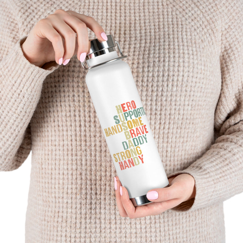 Husband Word Art | Copper Vacuum Insulated Bottle