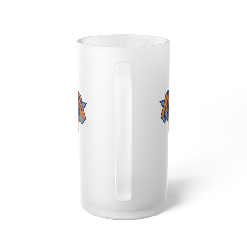 New York Knicks | Frosted Glass Beer Mug