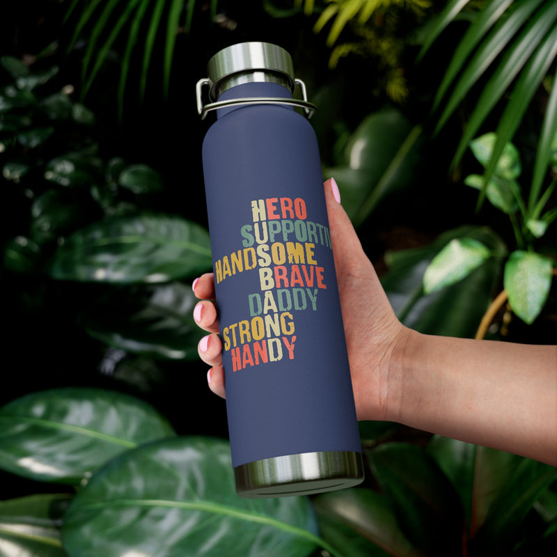 Husband Word Art | Copper Vacuum Insulated Bottle