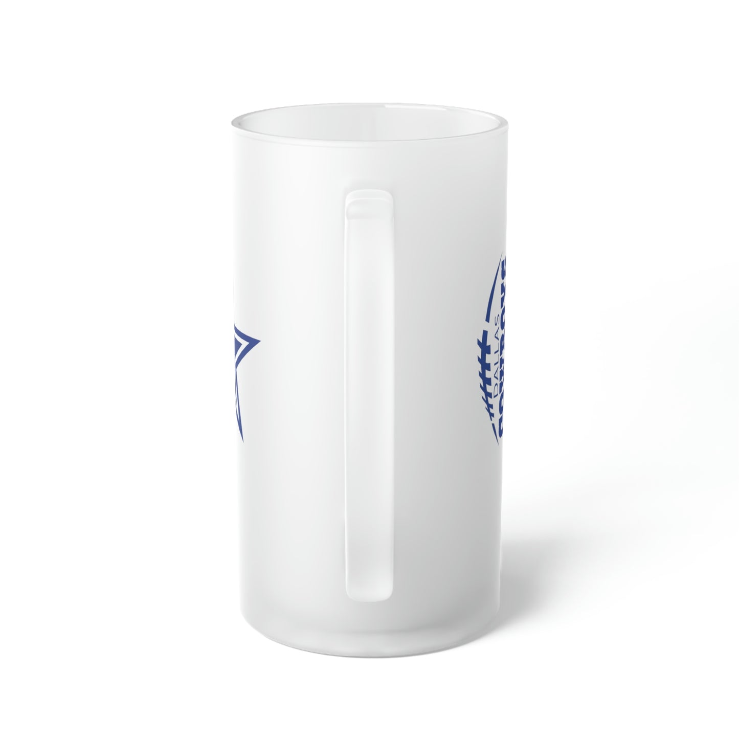 Dallas Cowboys | Frosted Glass Beer Mug