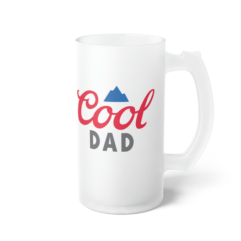 Cool Dad | Frosted Glass Beer Mug