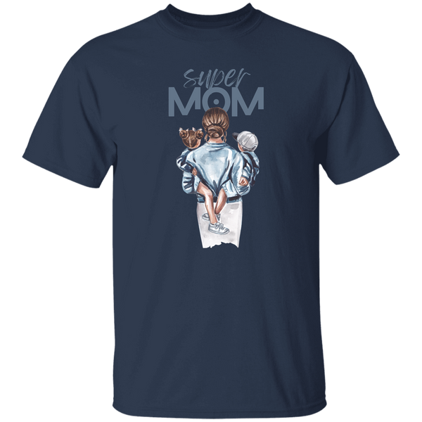 Super Mom Watercolor Design | T-shirt