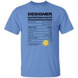 Designer Nutrition Facts | T-shirt