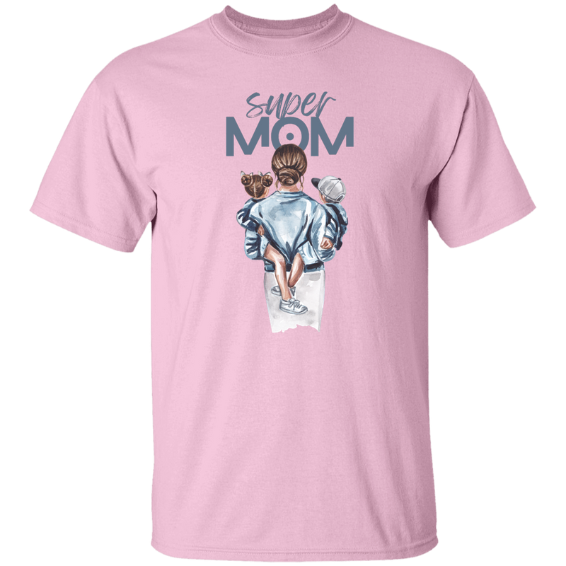 Super Mom Watercolor Design | T-shirt