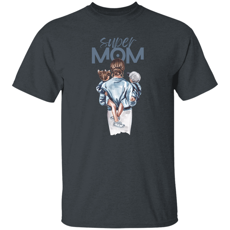 Super Mom Watercolor Design | T-shirt