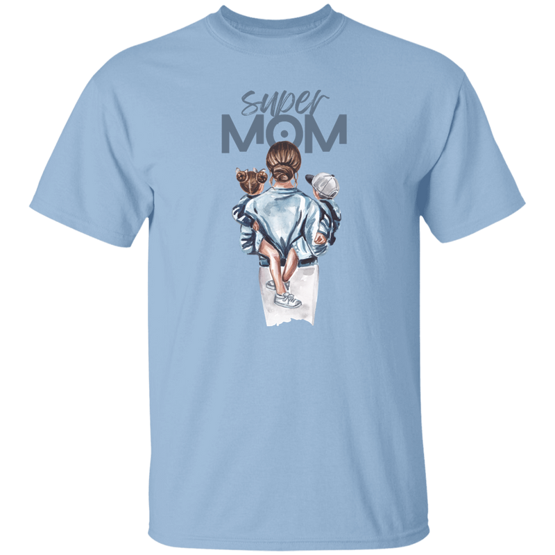 Super Mom Watercolor Design | T-shirt