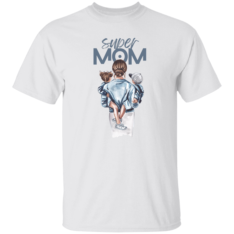 Super Mom Watercolor Design | T-shirt