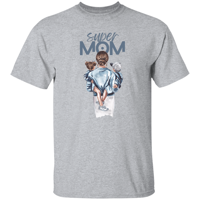 Super Mom Watercolor Design | T-shirt