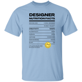 Designer Nutrition Facts | T-shirt