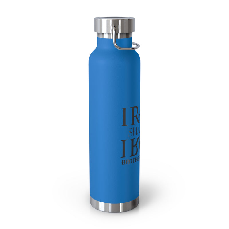 Iron Sharpens Iron  Brothers In Christ | Copper Vacuum Insulated Bottle