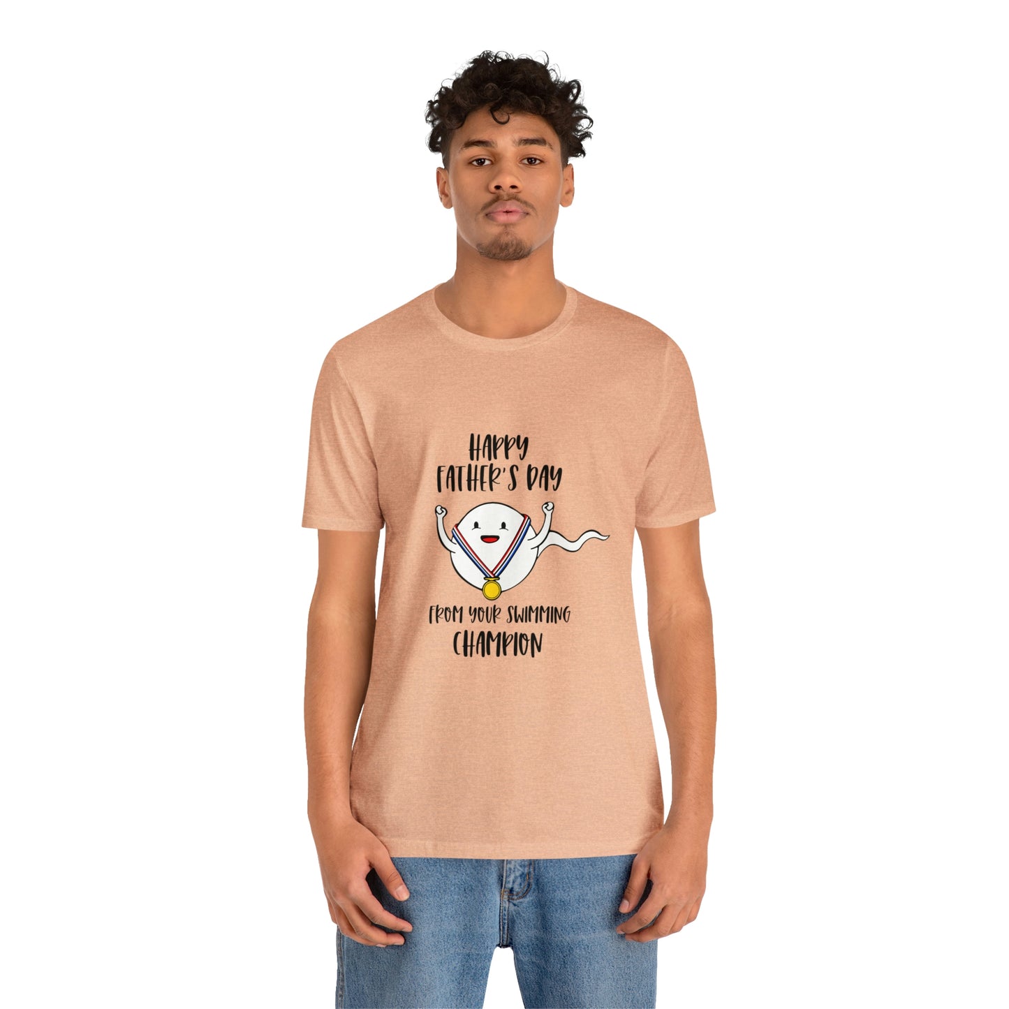 Happy Father's Day From Your Swimming Champion | T-shirt