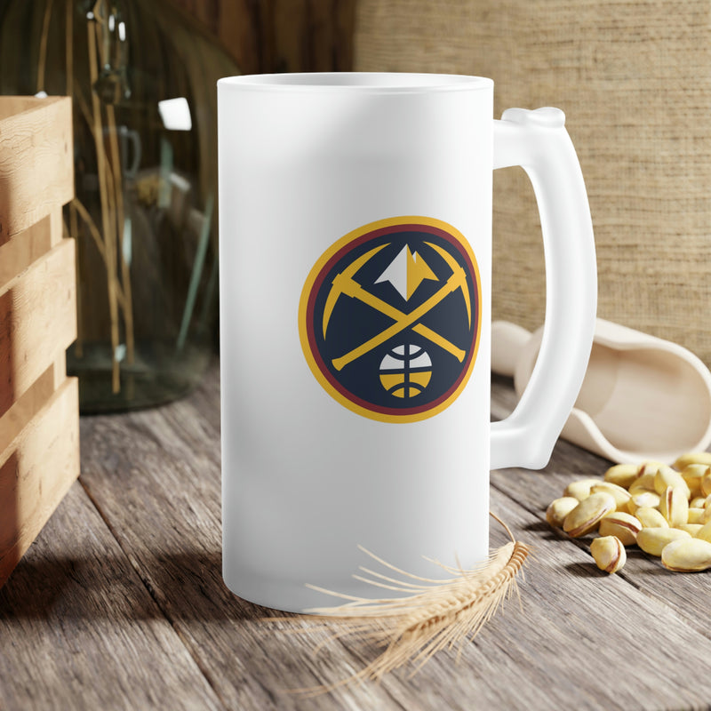 Denver Nuggets | Frosted Glass Beer Mug