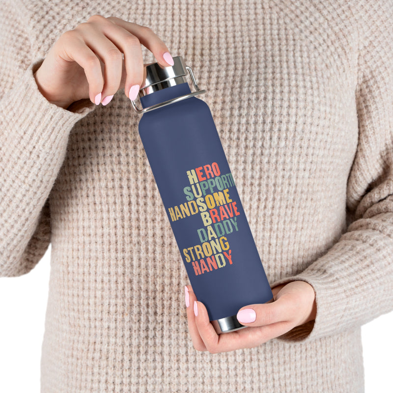 Husband Word Art | Copper Vacuum Insulated Bottle