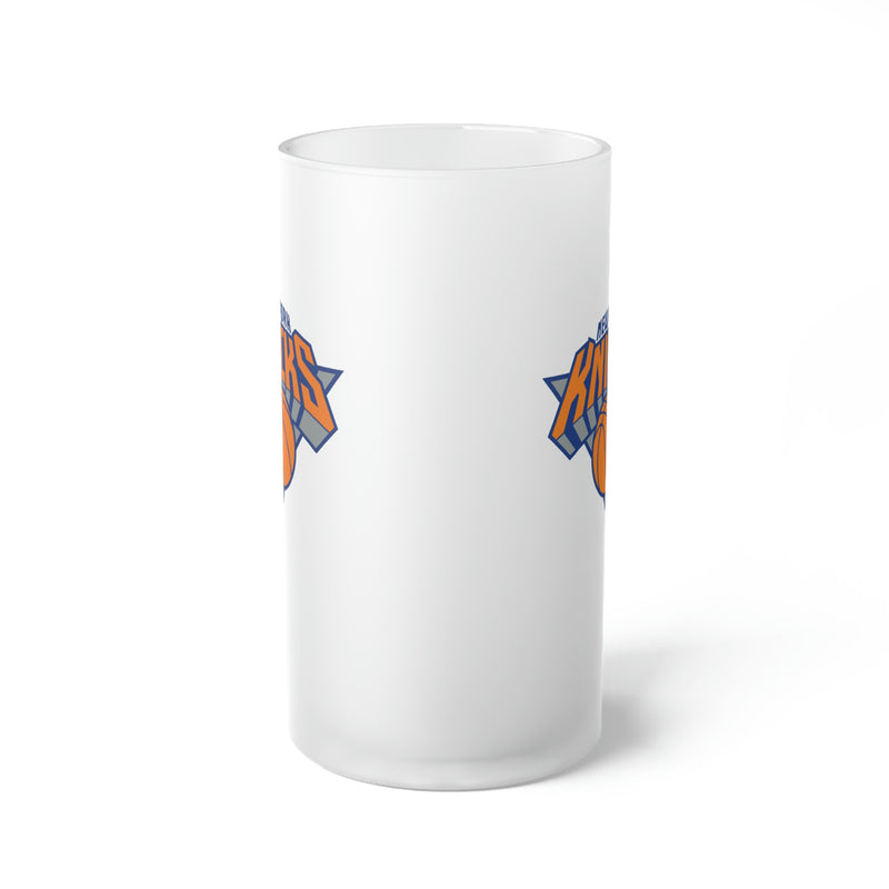 New York Knicks | Frosted Glass Beer Mug