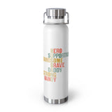 Husband Word Art | Copper Vacuum Insulated Bottle